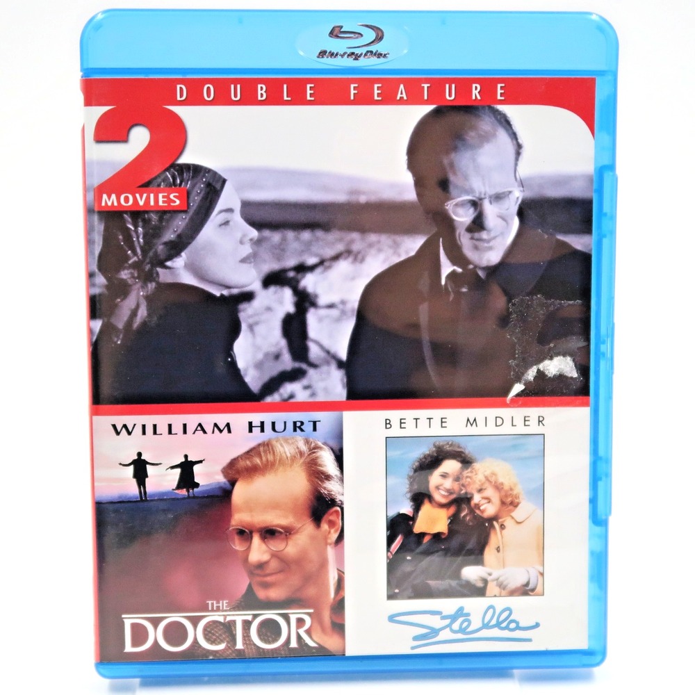 The Doctor / Stella Blu-ray Double Feature Mill Creek 2012 PG William Hurt Bette